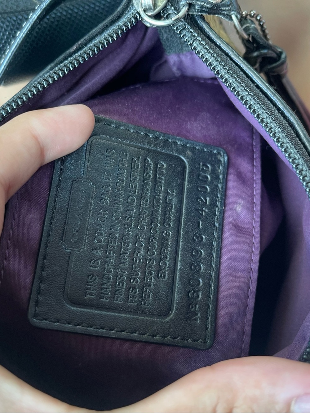 Coach Patchwork Purse - Picture 5 of 6